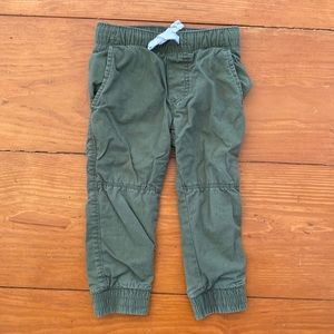 2T Carter’s Lined Woven Joggers